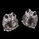 Salt & Pepper Shaker pewter Frog