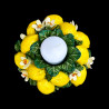 Candle holder lemon