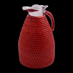 Thermos rotin GM rouge