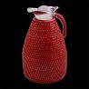 Red rattan thermos 1,5L