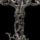 Silver Bronze Candelabra 75 cm