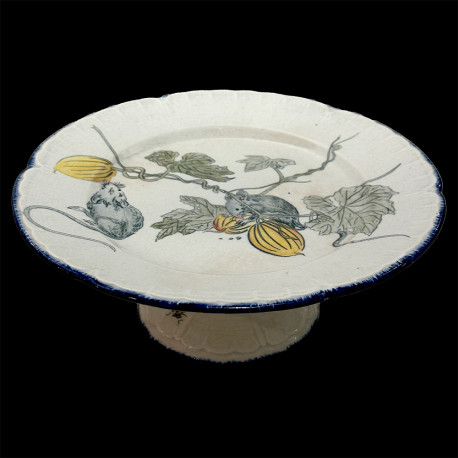 Serving Dish Choisy-le-Roi for L'Escalier de Cristal, 19th "Grands Oiseaux"