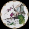 Decorative tin plate "The secret village of mice" Calligrapher Mouse