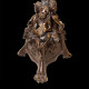 Fratin Bronze Pair of Satyrs Candelholder 19th Century, circa 1850