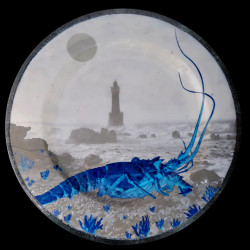 Set mélamine Ouessant pour 4