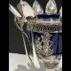 Silver jam jar Vieillard hallmark (1818-1838), Restoration era masterpiece