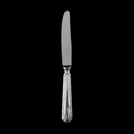 Small dessert knife with silver-plated handle, Ercuis Trianon model