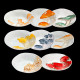 Mushroom Deep Plate Set for 8