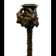 19th Century Bronze paire of candlesticks signed by Christophe Fratin