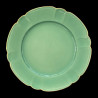 Porcelain Presentation Plate in Green Mozart Collection