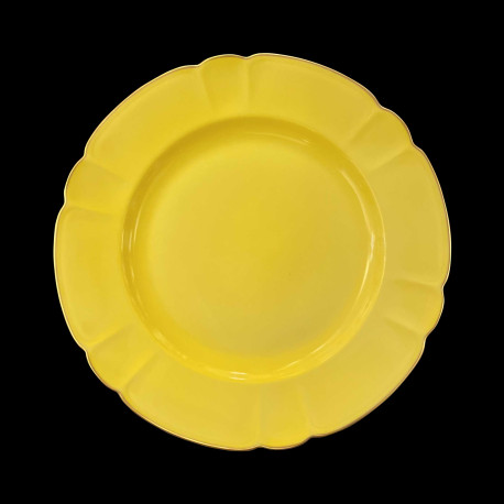 Assiette Table Porcelaine Citron Collection Mozart