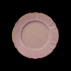 Porcelain Dessert Plate in Puple Mozart Collection