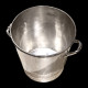 Silver-plated champagne bucket from Ladurée, French work