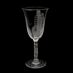 Verre vin blanc Baccarat cristal Service Jet d'Eau, design G. Chevalier 192