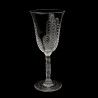 Verre vin blanc Baccarat cristal Service Jet d'Eau, design G. Chevalier 192