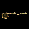 Bordeaux  & Gold candle snuffer