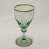 Verre à vin rouge Daum, période Art nouveau, fabrication Nancy, vers 1900