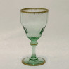 Verre à vin rouge Daum, période Art nouveau, fabrication Nancy, vers 1900