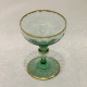 Daum champagne glass, Art Nouveau period, Nancy manufacture, circa 1900