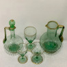 Carafe à vin Daum, période Art Nouveau, fabrication Nancy, vers 1900