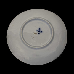 Tasse à café et sous-tasse Japon Creil & Montereau
