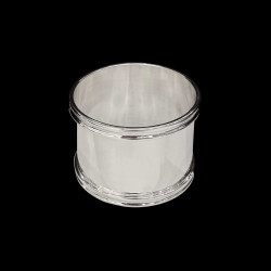 Classic sterling silver napkin ring