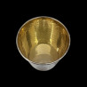 Large hammered sterling silver tumbler