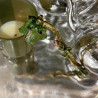 Bordeaux  & Gold candle snuffer