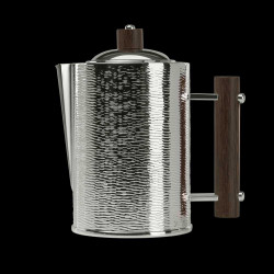 Five-piece silver-plated "Frisson" tea and coffee set