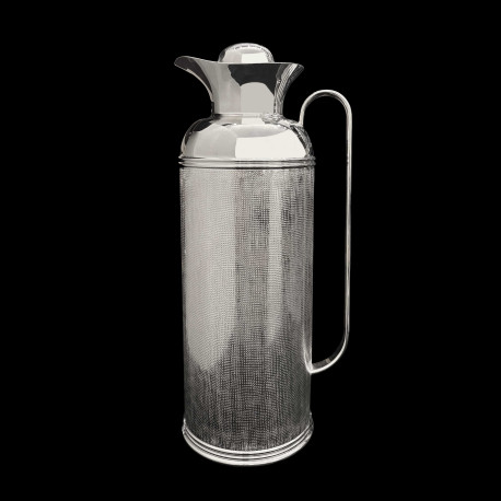Silver-plated "Canopée" thermal pitcher