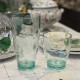 Verre à soda acrylique Lune vert clair