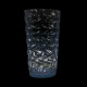 Acrylic soda Waves glass - Blue