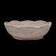 White rattan basket