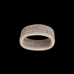 6 rattan napkin rings