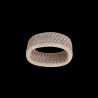 6 rattan napkin rings