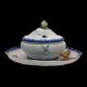 Bracquemond Butterfly & Yellow Bellflower plate D 24,5 cm