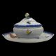 Bracquemond Papillon & Campanule jaune assiette D 24,5 cm
