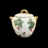 Majolica ivory Sugar Pot "George Sand"