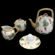 Majolica ivory Sugar Pot "George Sand"