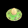Coquetier faïence vert "George Sand"