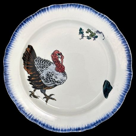Bracquemond assiette de table 