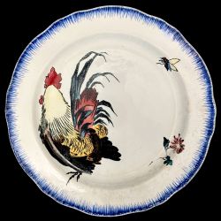 Bracquemond assiette de table 