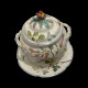 57 Dinner Plates, in French Faience Choisy-le-Roi, 19th Century