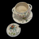57 Dinner Plates, in French Faience Choisy-le-Roi, 19th Century
