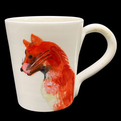 Mug faïence Renard