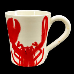 Majolica breton Lobster Mug