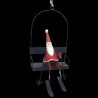 Suspension Père noël télésiège tôle