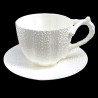 White Porcelain Sea Urchin Teacup