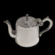 Silver plated 19th century hotel teapot