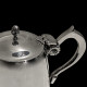 Silver plated 19th century hotel teapot